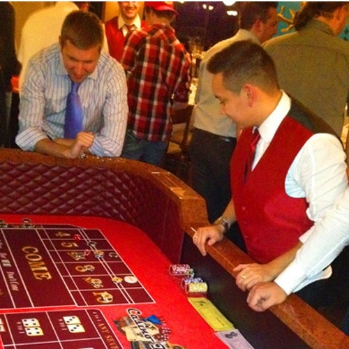 Casino Fun Dealer Craps table
