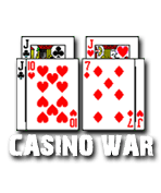 war card game casino odds